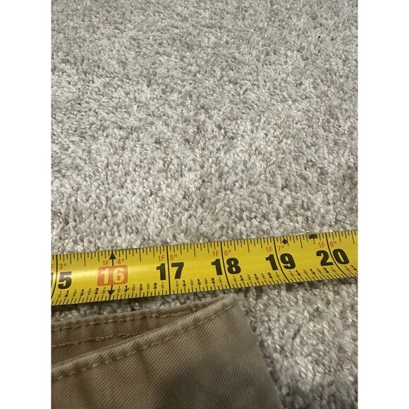 Cremieux Men’s Chino Pants Khaki 38x30 Straight Fit 100% Cotton Casual Beige - Picture 5 of 9